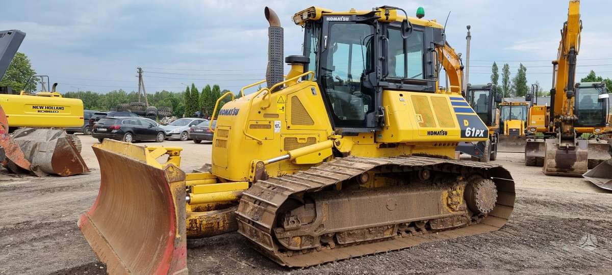 Komatsu D61PX-24 Topcon 3D GPS machine, бульдозеры