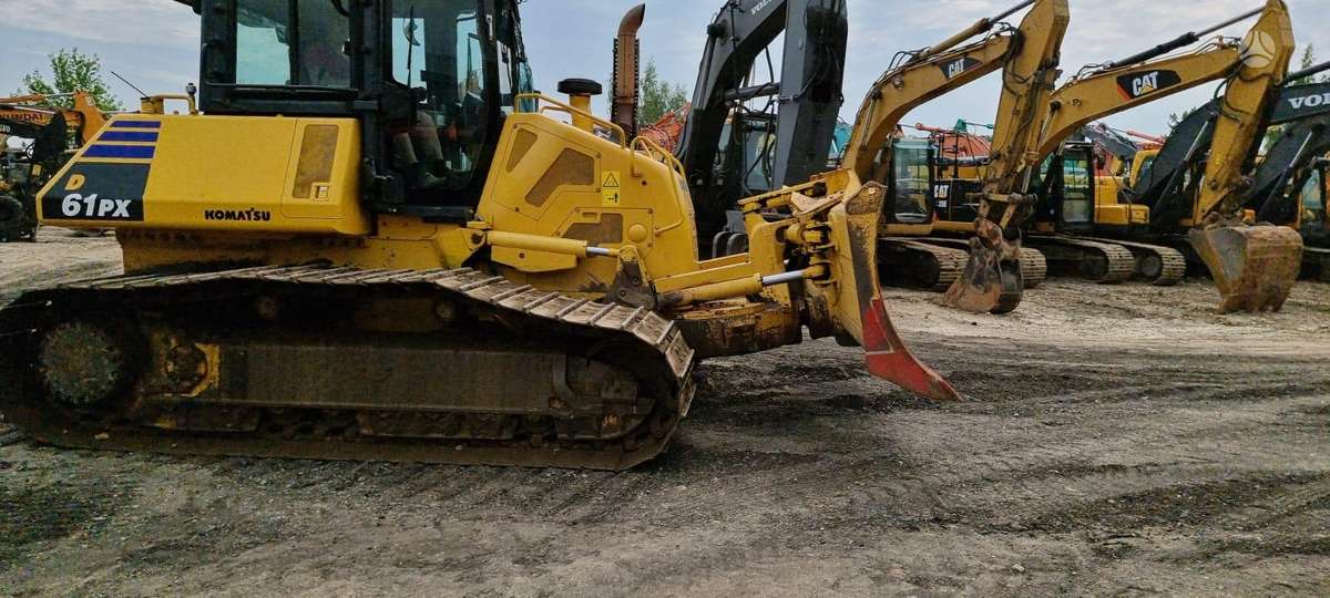 Komatsu D61PX-24 Topcon 3D GPS machine, бульдозеры