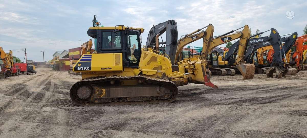 Komatsu D61PX-24 Topcon 3D GPS machine, бульдозеры