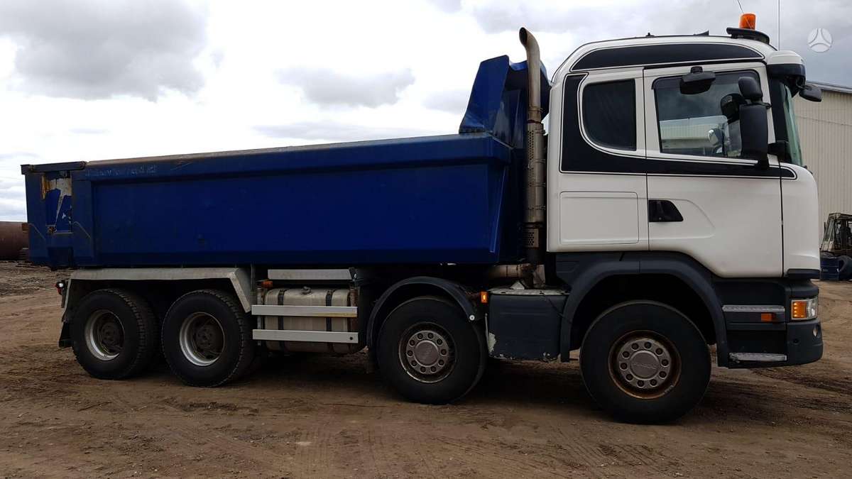 Scania G490 8×4, самосвалы