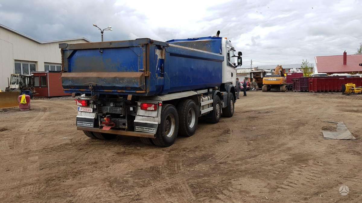 Scania G490 8×4, savivarčiai