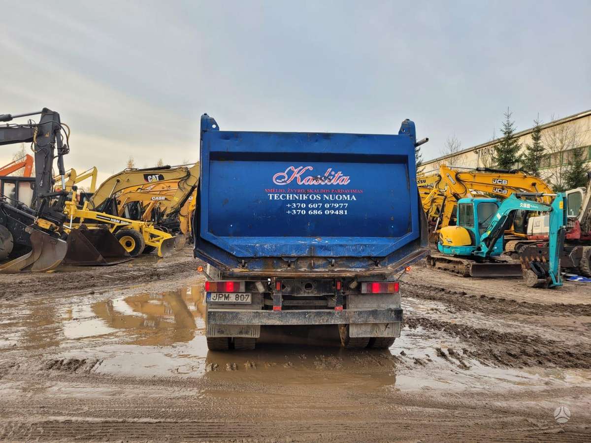 Scania R420 8×4, самосвалы