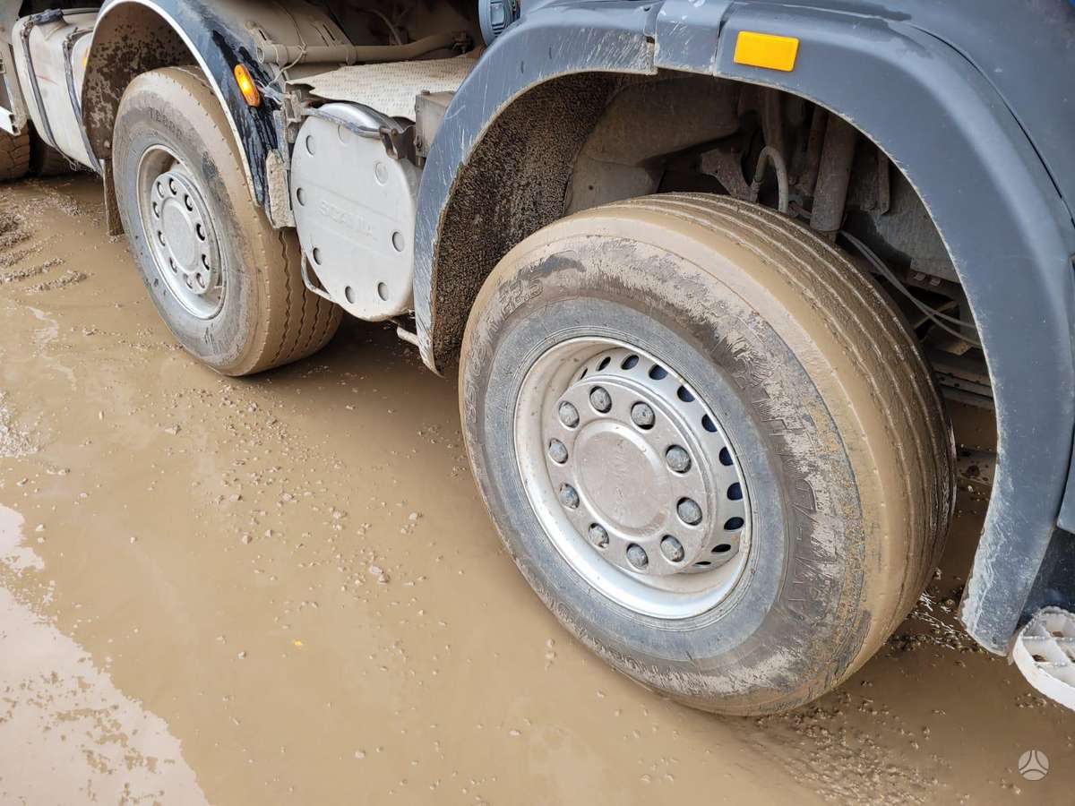 Scania R420 8×4, самосвалы