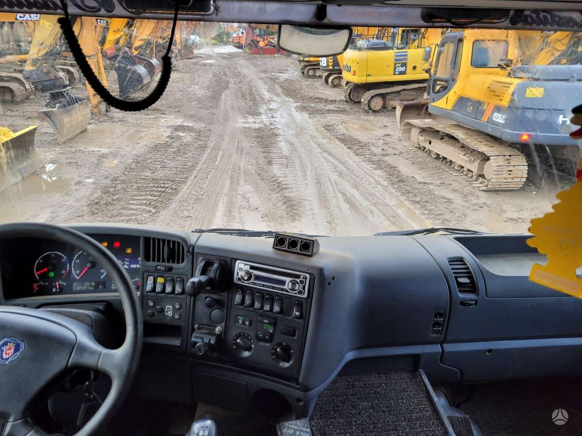 Scania R420 8×4, самосвалы