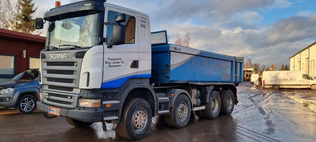 Scania R480, dumpers / tippers