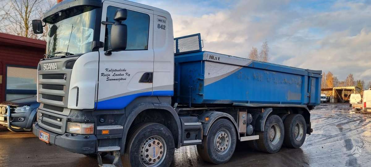 Scania R480, самосвалы