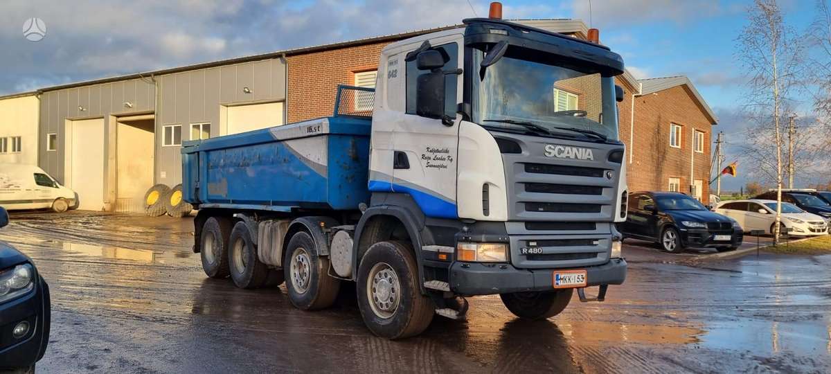 Scania R480, savivarčiai