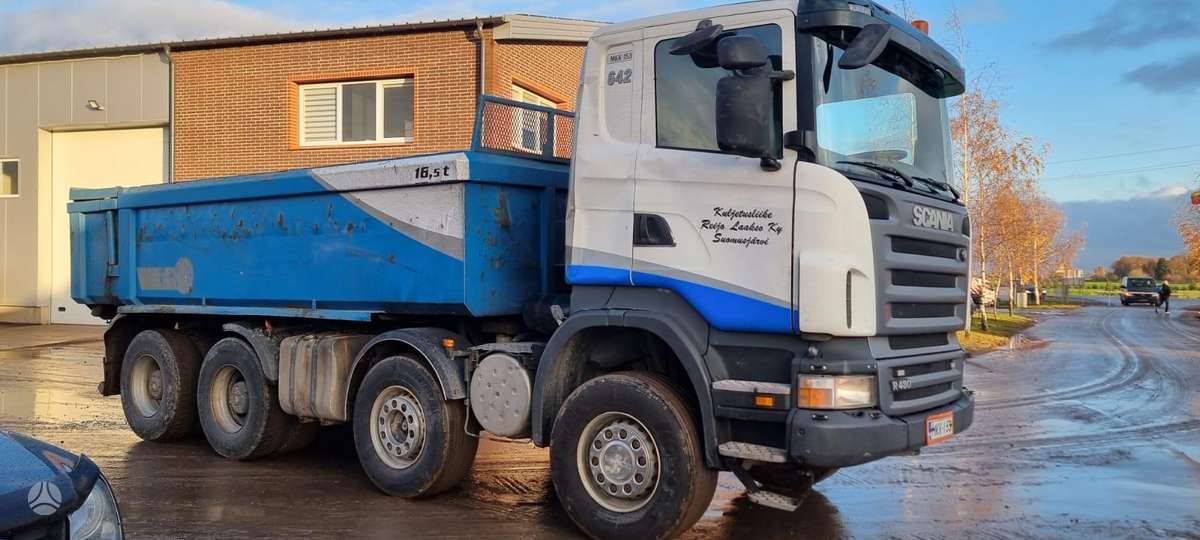 Scania R480, самосвалы