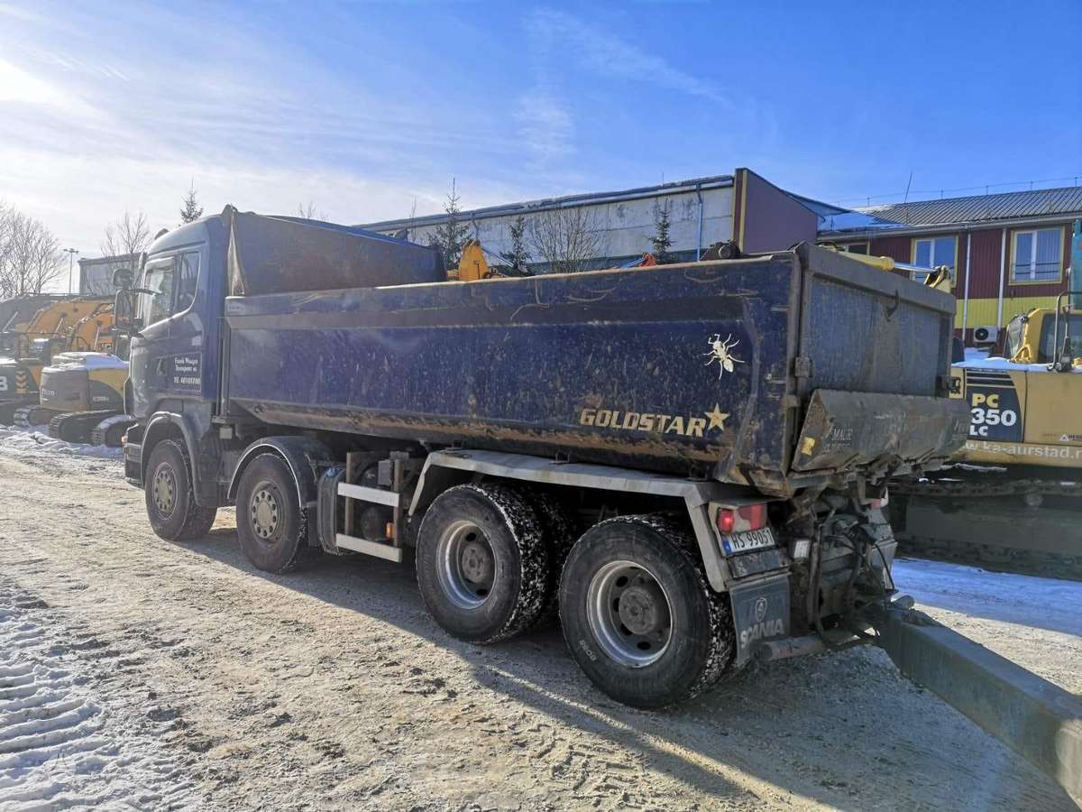 Scania R560 8×4, самосвалы