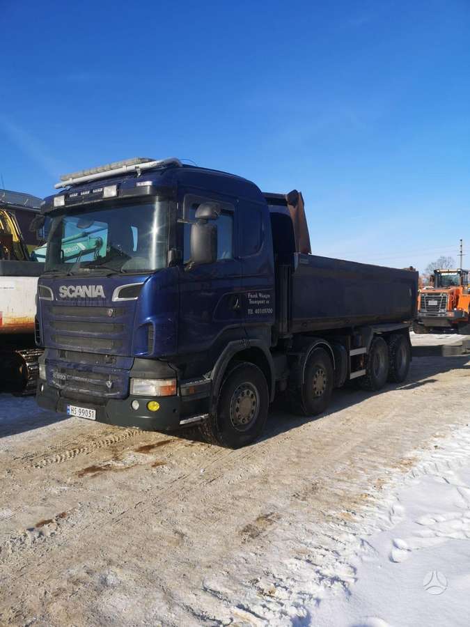 Scania R560 8×4, dumpers / tippers