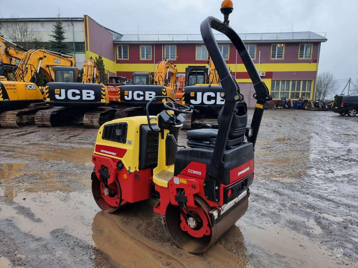 Dynapac CC900S, veltņi / blietes