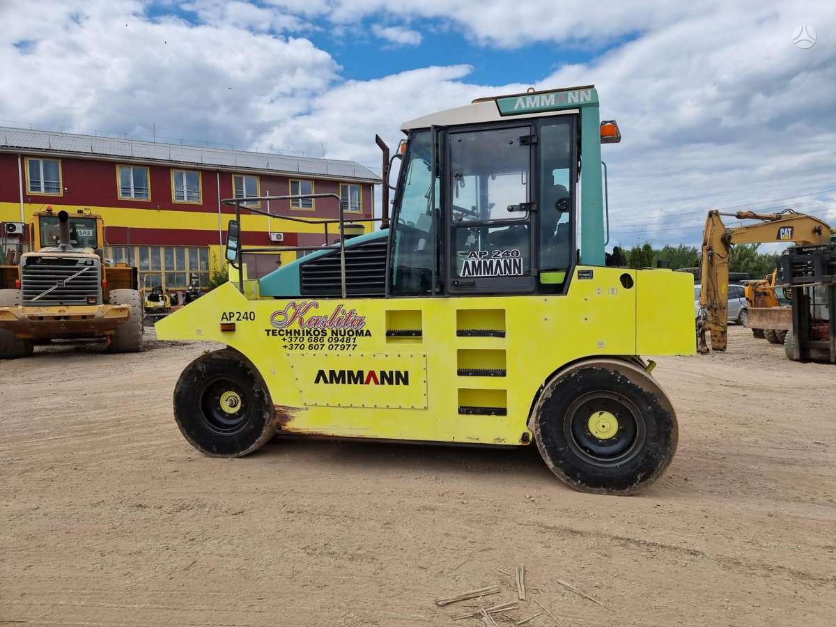 Ammann AP240, vibro technika