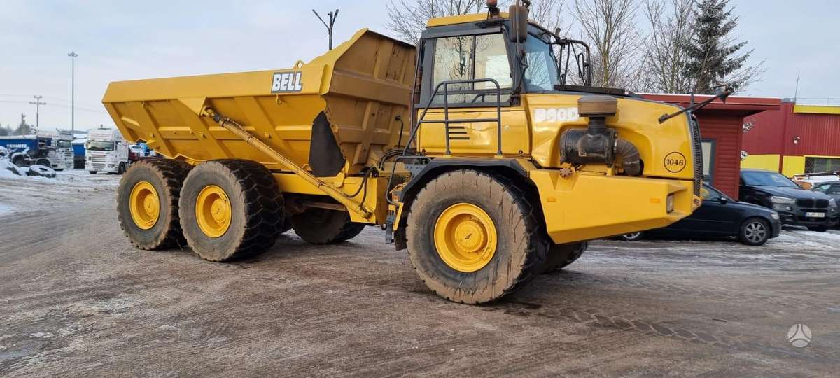Bell B30D 6*6, самосвалы
