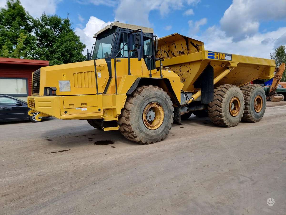 Komatsu HM 400 6*6, dumpers / tippers