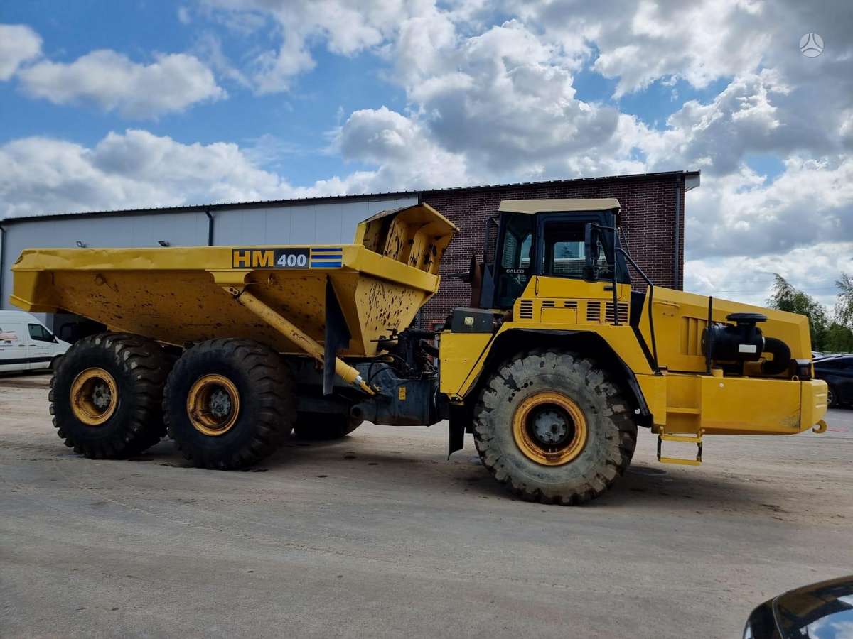 Komatsu HM 400 6*6, dumpers / tippers