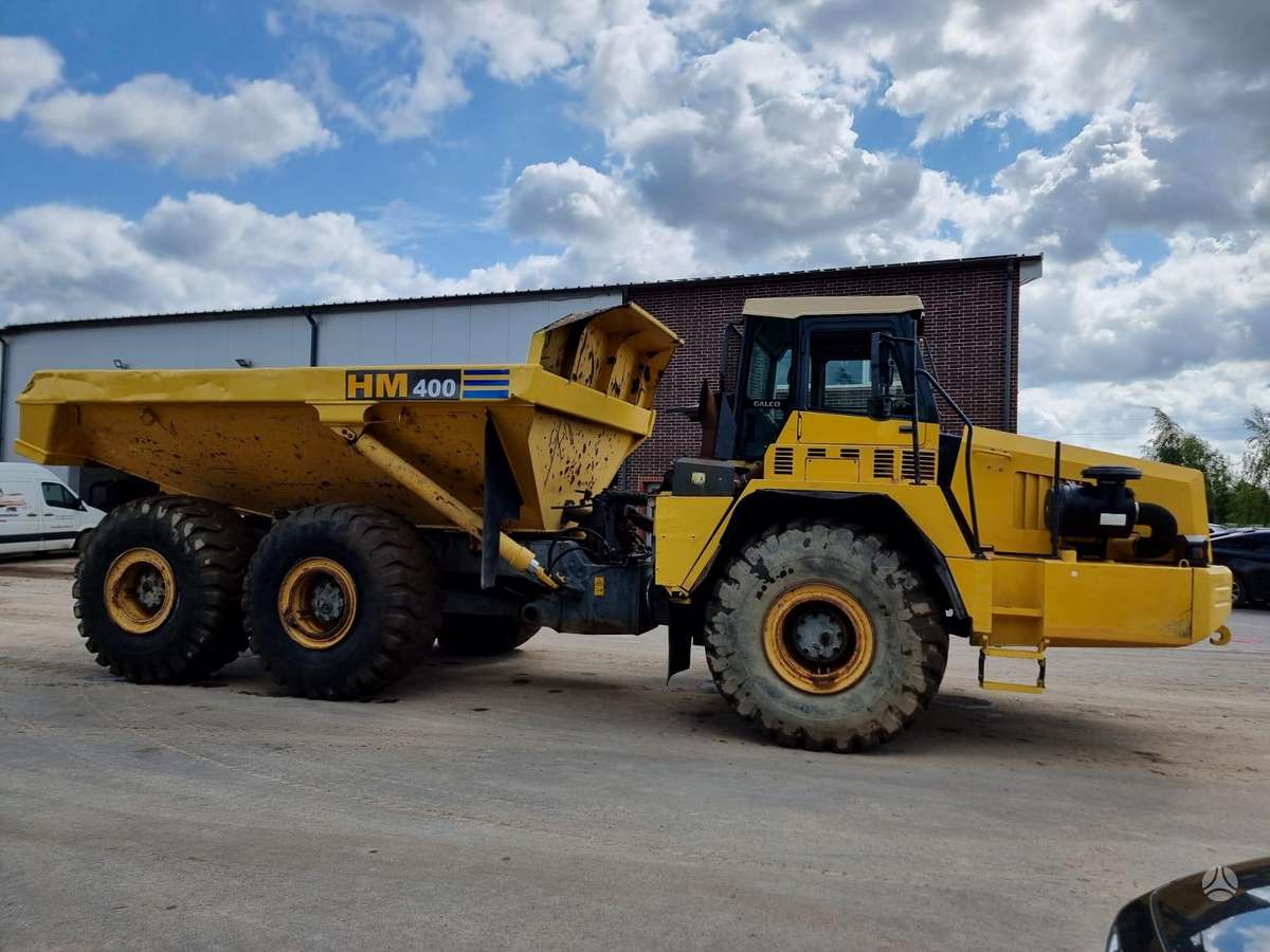 Komatsu HM 400 6*6, самосвалы
