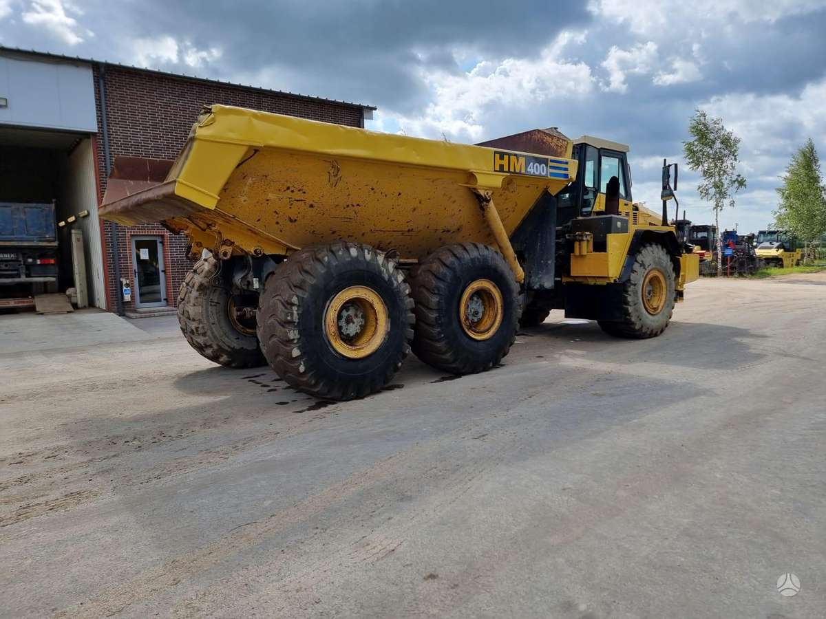 Komatsu HM 400 6*6, dumpers / tippers