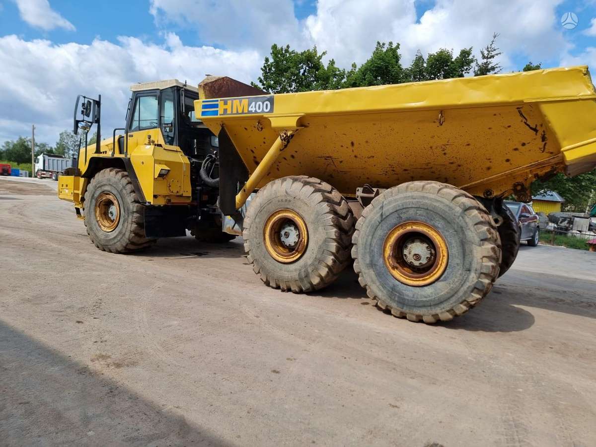 Komatsu HM 400 6*6, dumpers / tippers