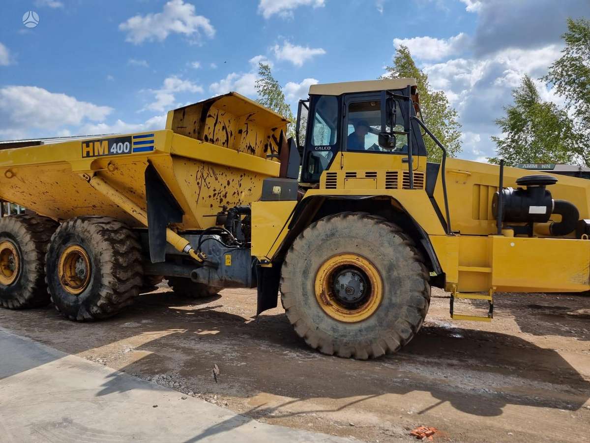Komatsu HM 400 6*6, самосвалы