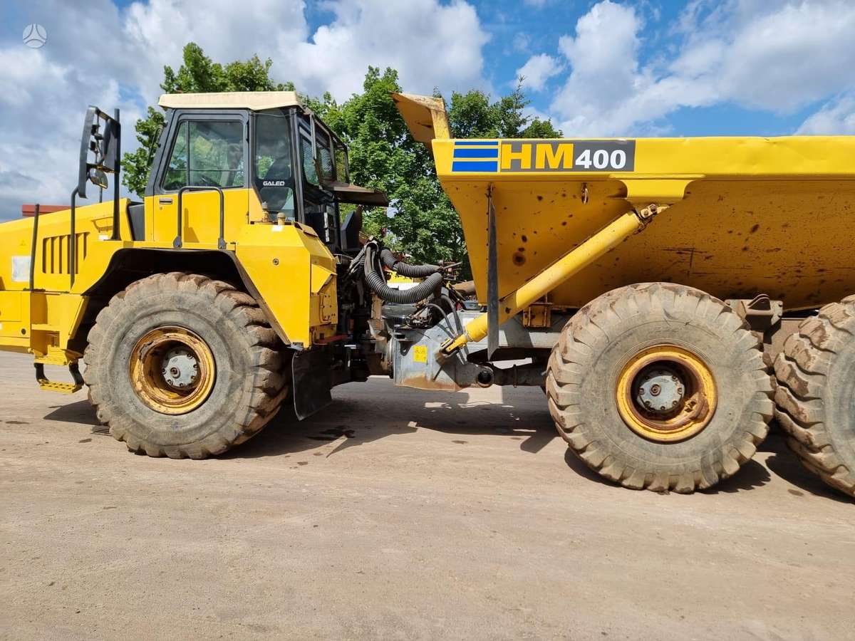 Komatsu HM 400 6*6, dumpers / tippers