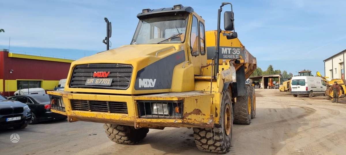 Moxy MT36 SERIES II 6X6, самосвалы