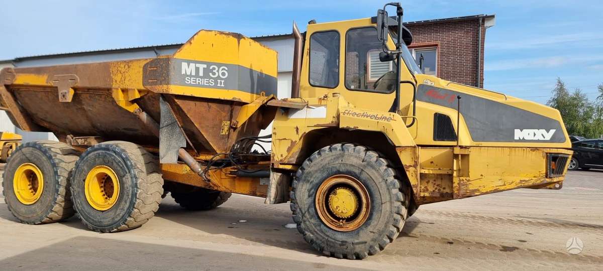 Moxy MT36 SERIES II 6X6, dumpers / tippers
