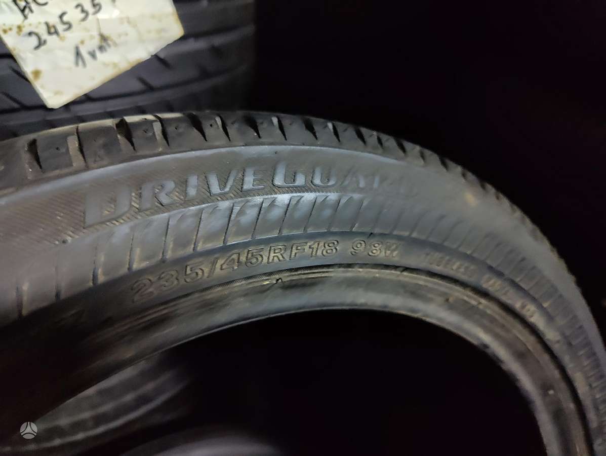 Bridgestone DriveGuard, summer 235/45 R18
