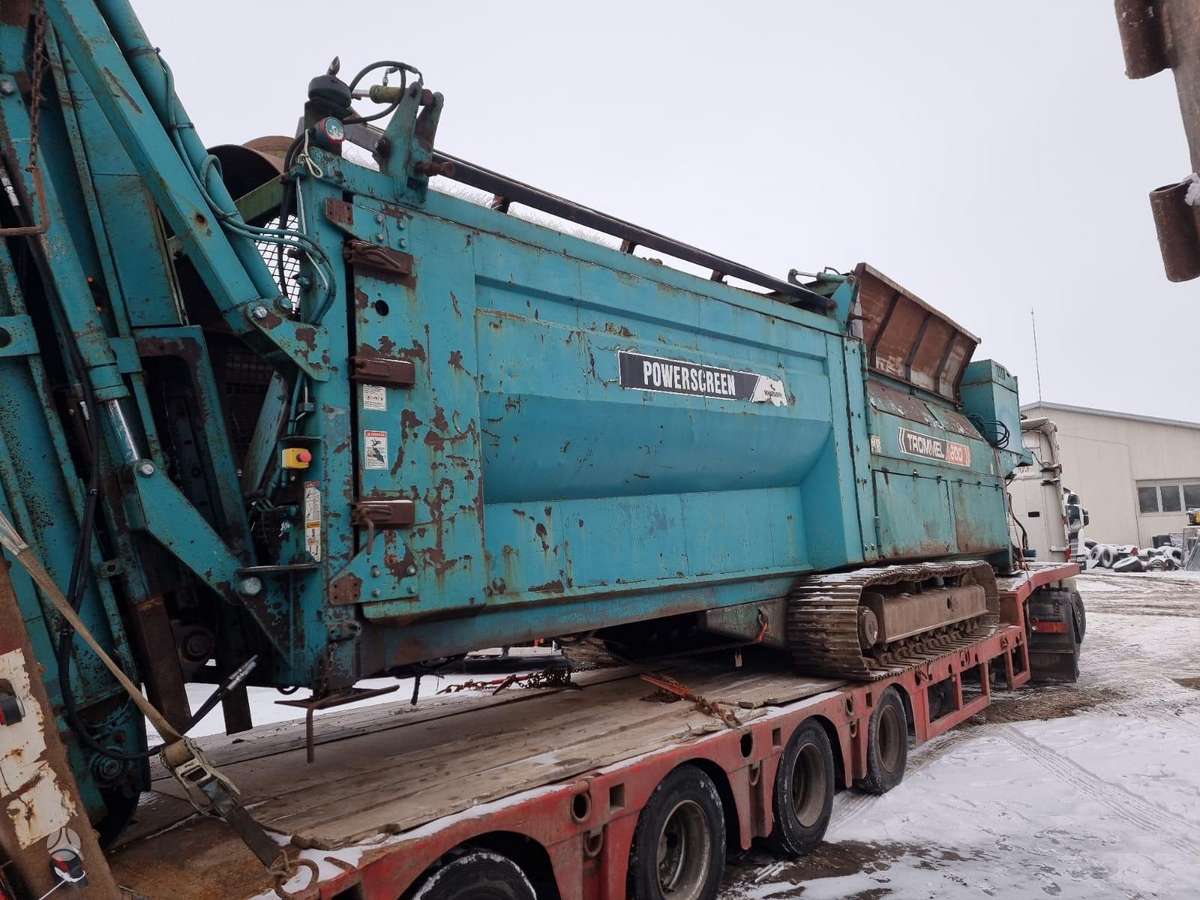 Power screen TROMMEL 600, cкрининги