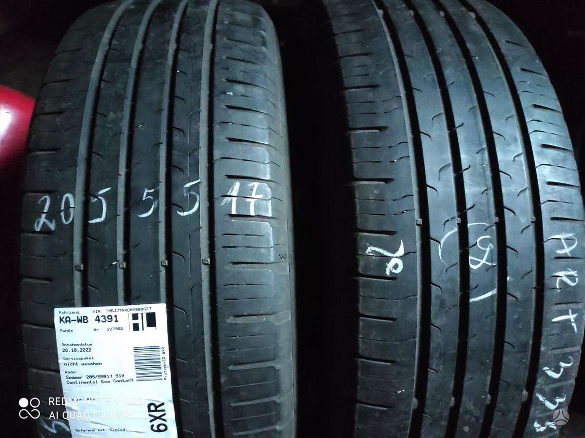 Michelin, vasarinės 205/55 R17