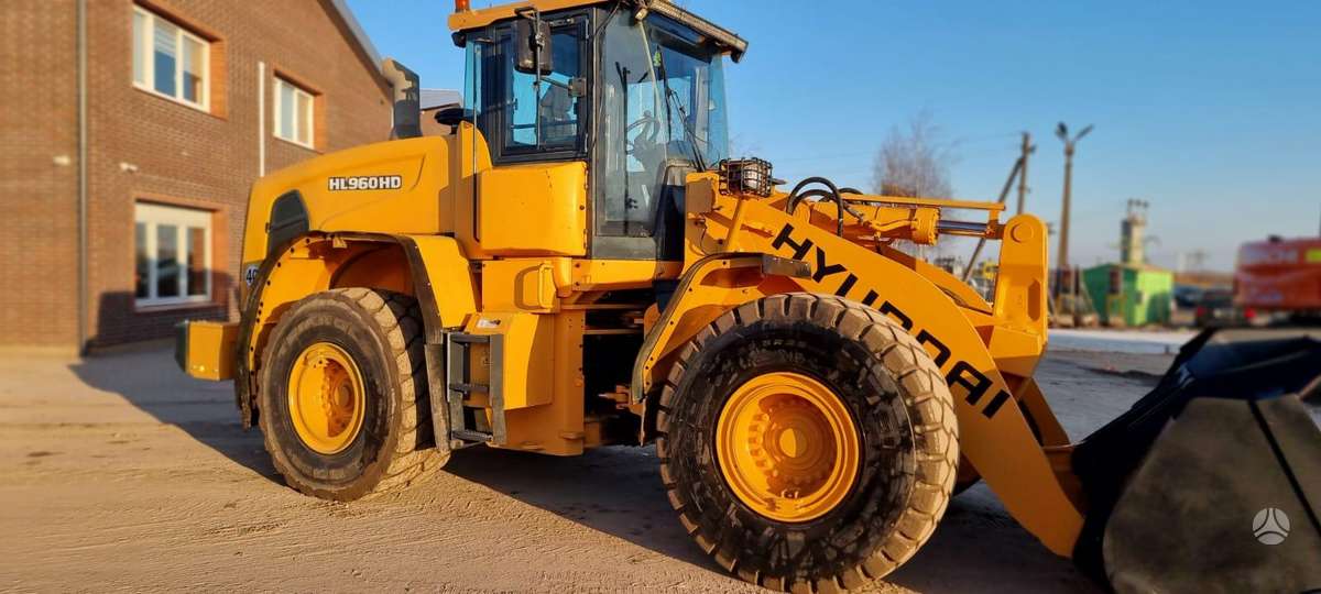 Hyundai HL 960 HD, frontal loader