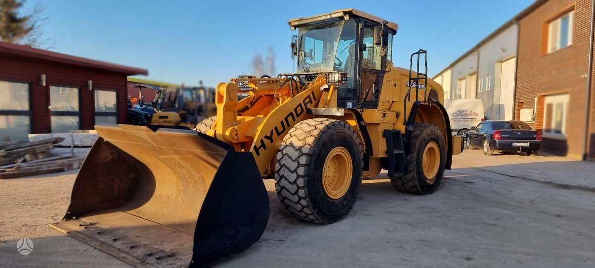 Hyundai HL 960 HD, frontal loader