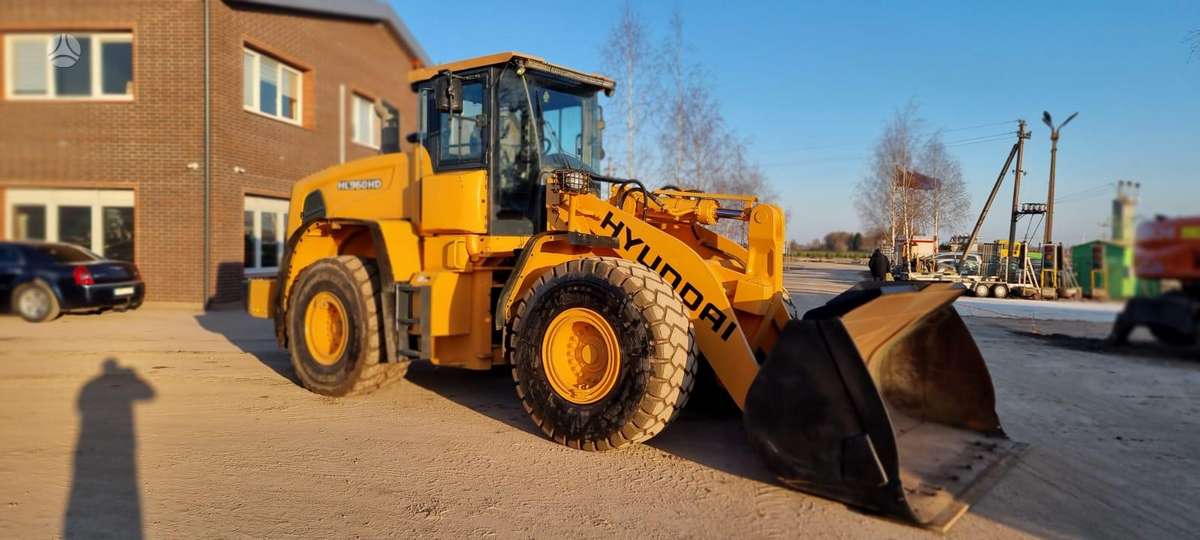 Hyundai HL 960 HD, frontal loader