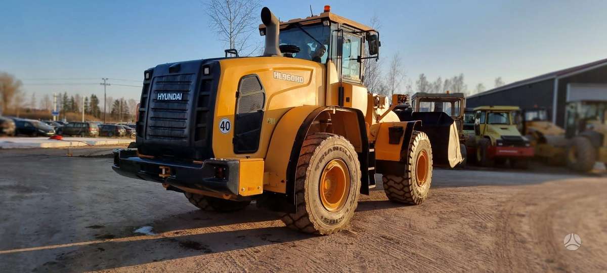 Hyundai HL 960 HD, frontal loader