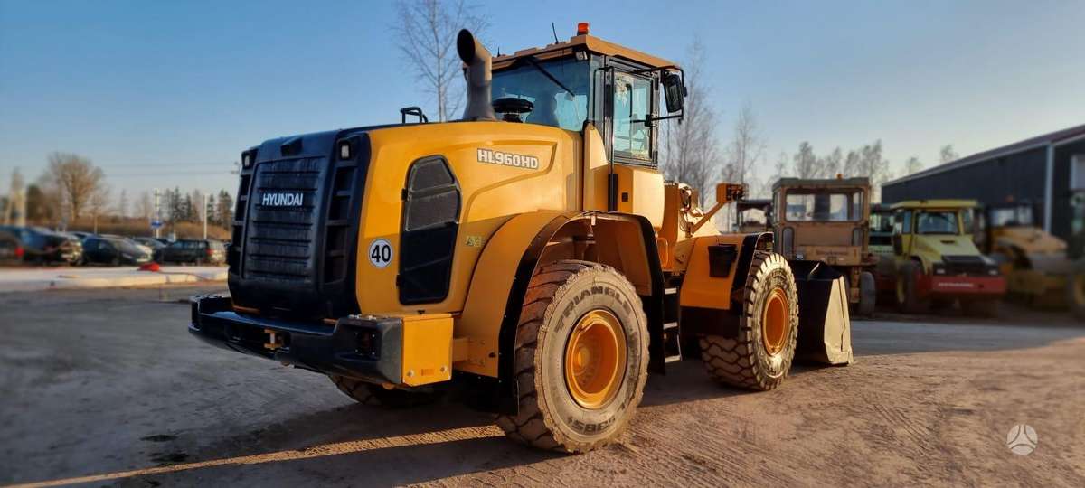 Hyundai HL 960 HD, frontal loader