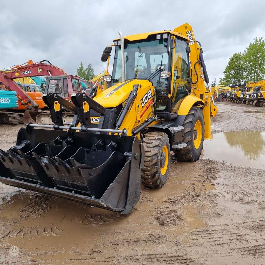 JCB 3CX ECO, экскаваторные погрузчики