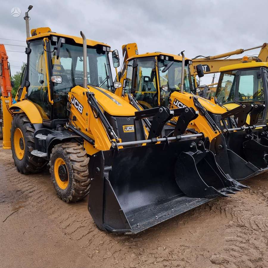 JCB 3CX ECO, экскаваторные погрузчики