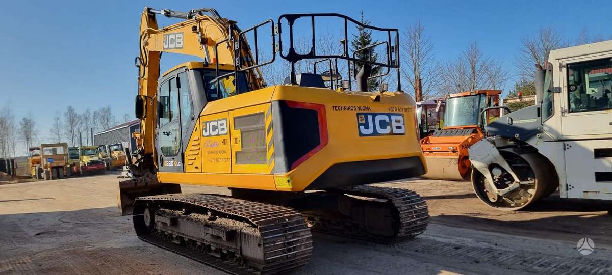 JCB 220 XL, экскаваторы
