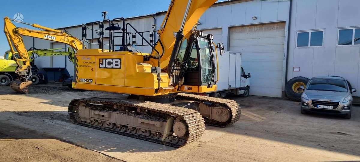 JCB 220 XL, ekskavatori