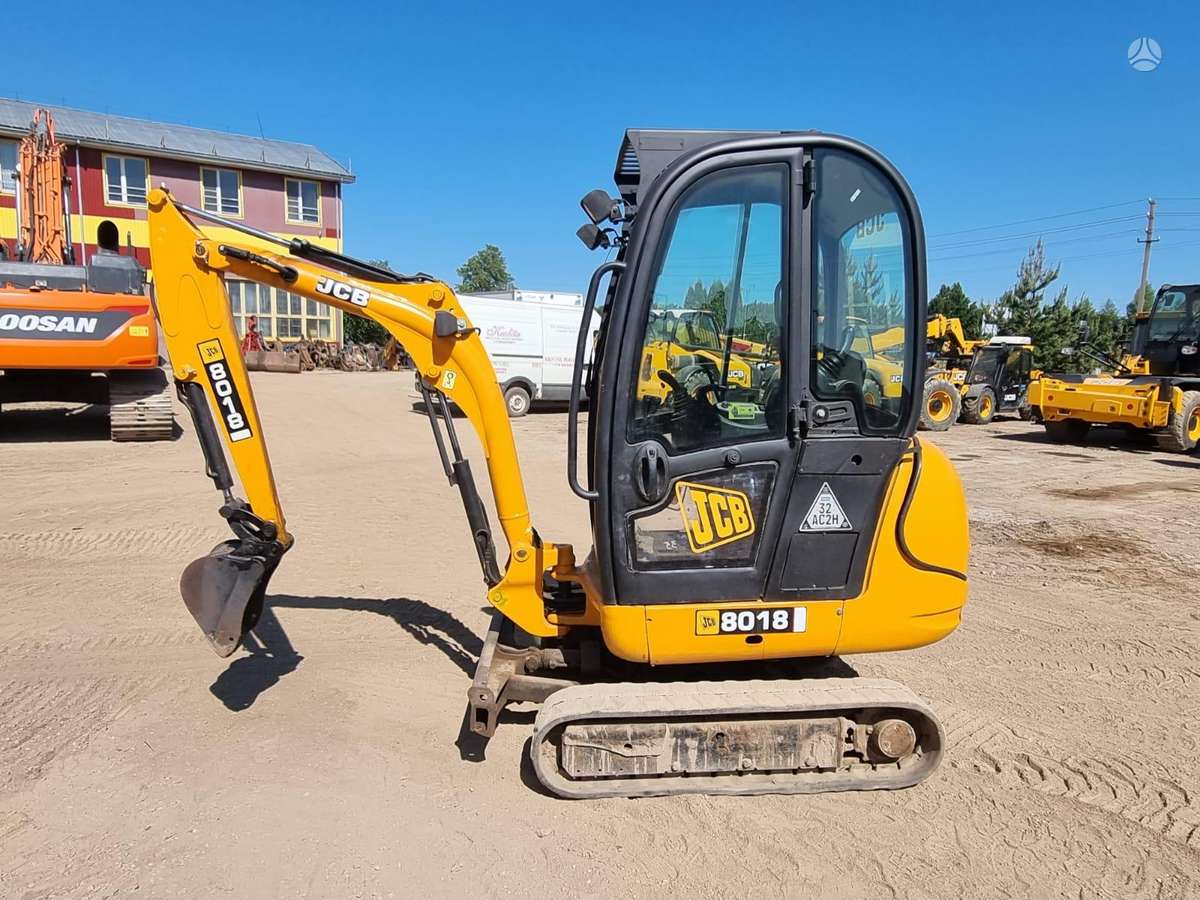 JCB 8018, mini excavator