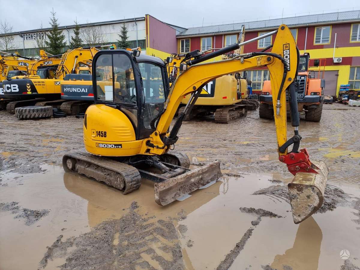 JCB 8030 ZTS, мини-экскаваторы