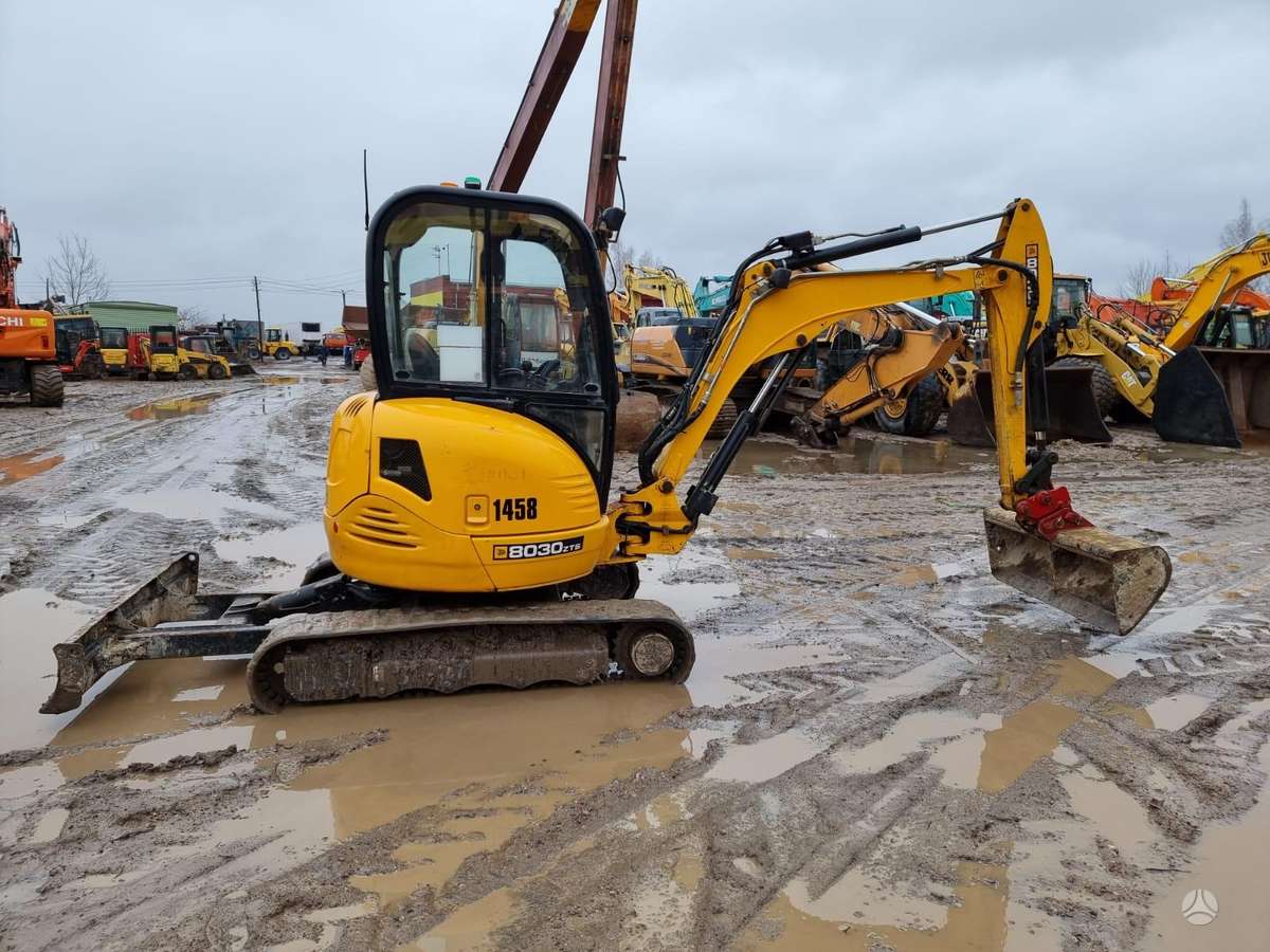 JCB 8030 ZTS, мини-экскаваторы