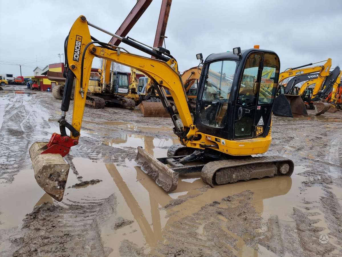 JCB 8030 ZTS, мини-экскаваторы
