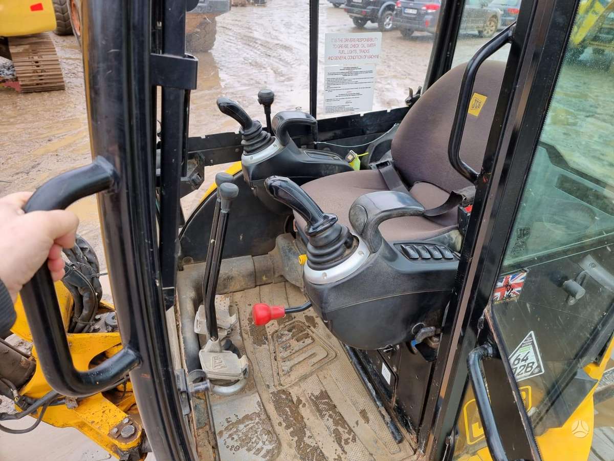 JCB 8030 ZTS, mini ekskavatoriai