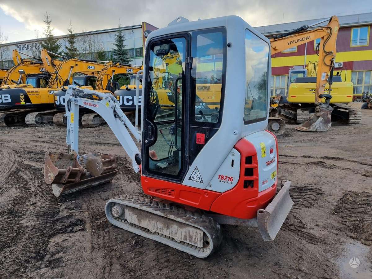 -Kita- Takeuchi TB216, mini excavator