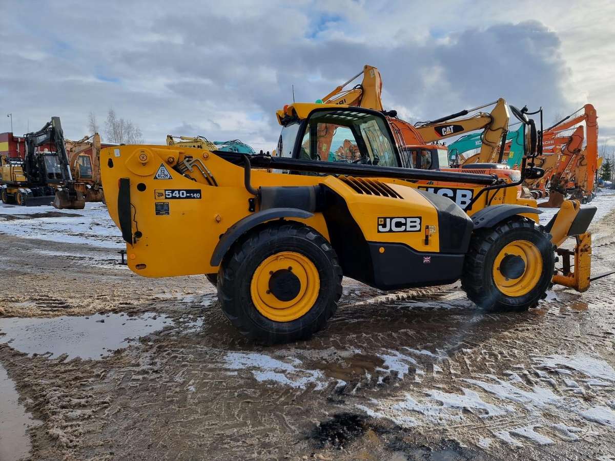 JCB 540-140 Hi-Viz TURBO POWERSHIF, telescopic handler