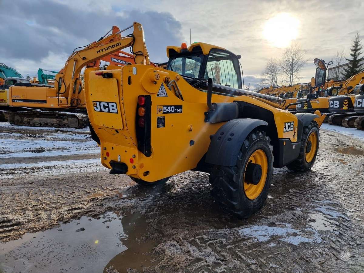 JCB 540-140 Hi-Viz TURBO POWERSHIF, telescopic handler