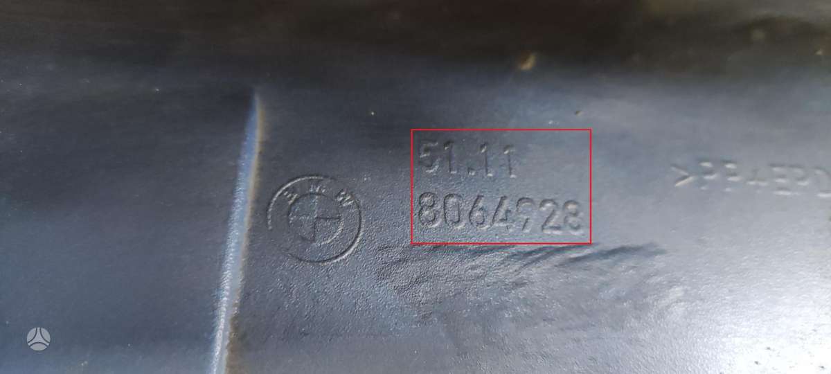 BMW 5 serija, 51118064928, Cen13824