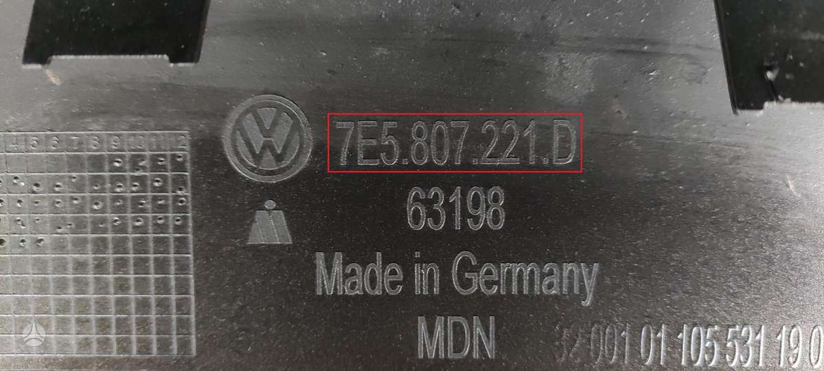 Volkswagen Transporter, 7E5807221D, Cen13848