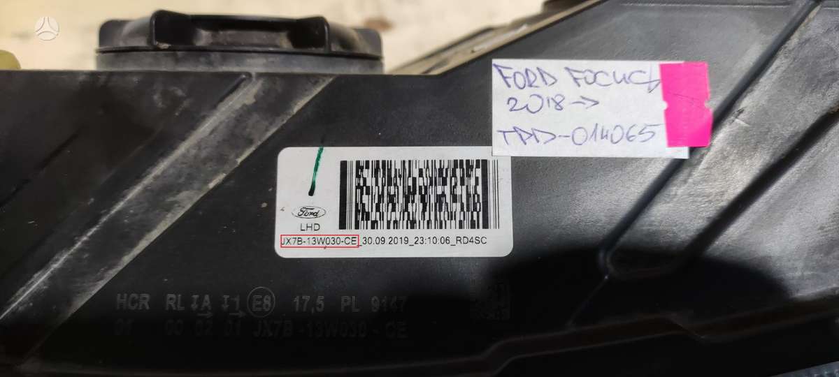 Ford Focus, JX7B13W030CE, Cen13854