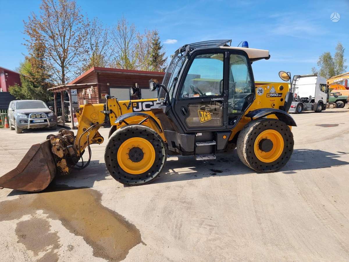 JCB 550-80WM TURBO POWERSHIFT, telescopic handler